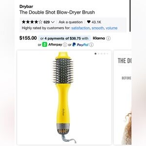Drybar The Double Shot Blow-Dryer Brush